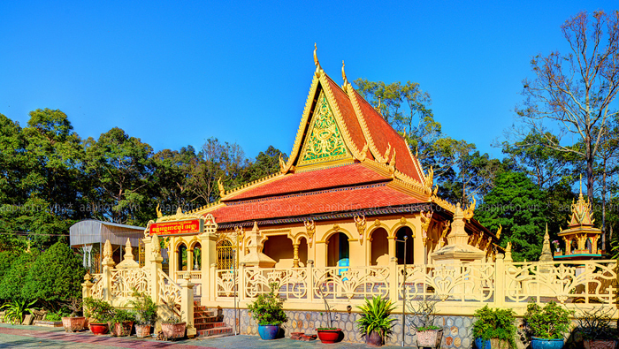 Originales pagodas jemer en las provincias meridionales de Vietnam
